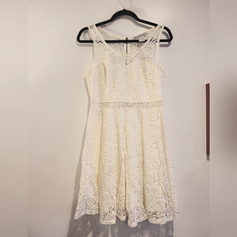 Ivory Lace American Rag Dress - Large - NWOT